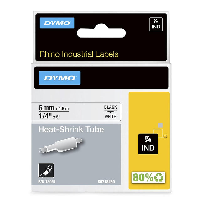 DYMO Rhino Industrial Heat-Shrink Cable Label Tube