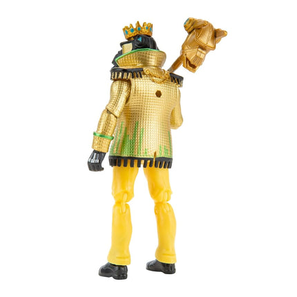 Fortnite SOLO MODE - Y0ND3R (Solid Gold) - 4-Inch Highly Detailed Figure with SC3PT3R Harvesting Tool