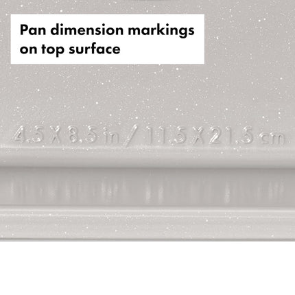 OXO Good Grips Non-Stick Pro Ceramic Coated Metal Bakeware 1Lb Loaf Pan, Storm Blue