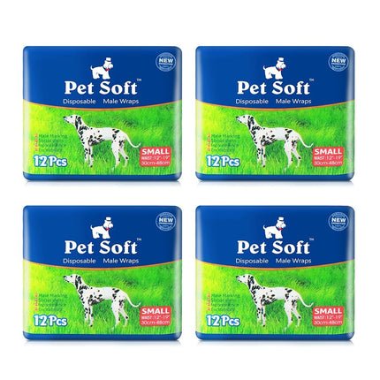 Pet Soft Disposable Dog Wraps - Disposable Male Do