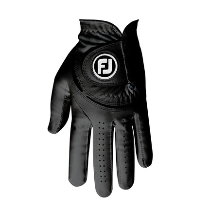 FootJoy WeatherSof Men's Golf Glove, Black, Size XL, for Left Hand