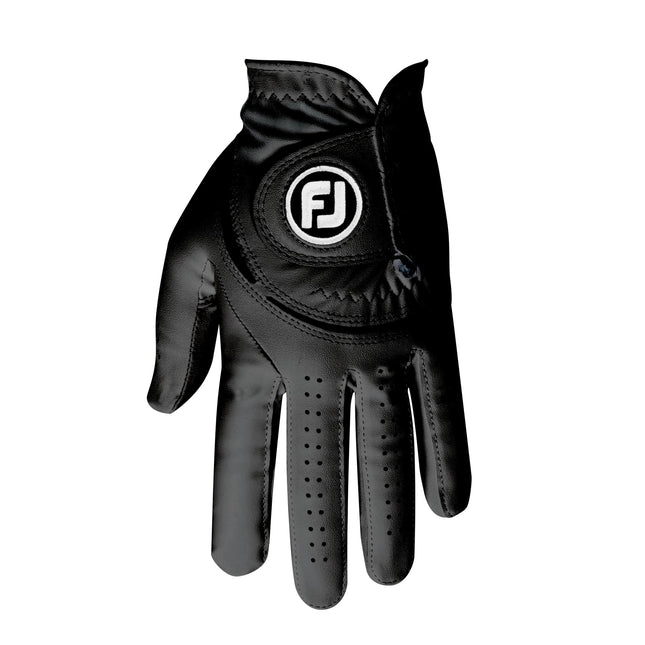 FootJoy WeatherSof Men's Golf Glove, Black, Size XL, for Left Hand