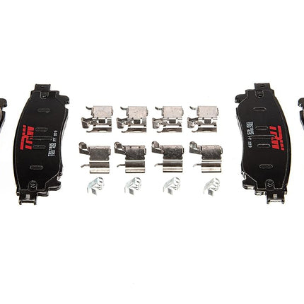 TRW Pro TRH0919 Disc Brake Pad Set For BMW X5 2007-2018, Rear, And Other Applications