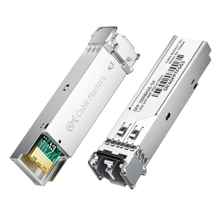 Cable Matters 2-Pack 1000BASE-SX SFP to LC Multi M