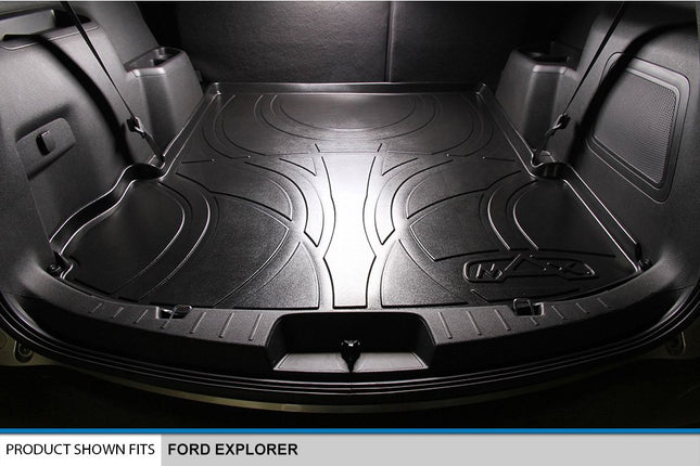MAX LINER D0082 All Weather Cargo Liner Floor Mat Behind 2nd Row Black for 2011-2019 Ford Explorer
