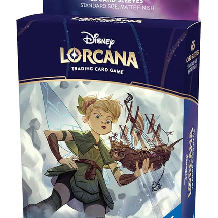 Ravensburger Disney Lorcana Trading Card Game - 65 Tinkerbell Card Sleeves - Set 8 Reign of Jafar - for Adults & Kids Age 8 Years Up - Collectable TCG