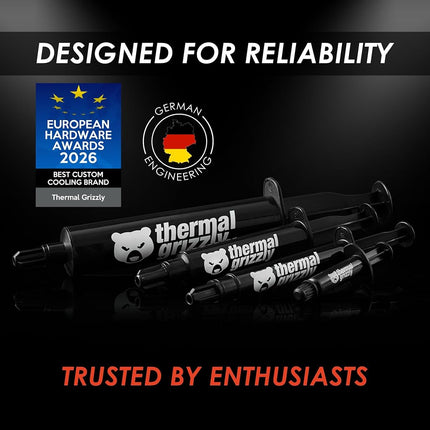 Thermal Grizzly Kryonaut (11,1g) – Thermal Paste for CPU, GPU and consoles – Non-Conductive Thermal Compound with High Thermal Conductivity
