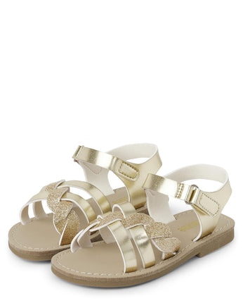 Gymboree Girl's and Toddler Flat Sandals Slipper, 