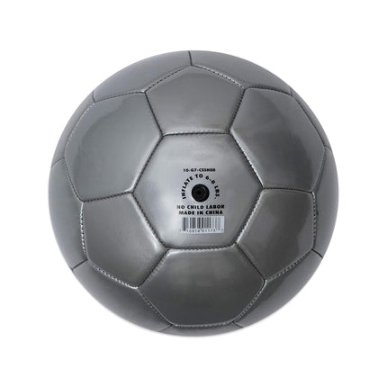 Champion Sports Extreme Series Size 4 Composite Soccer Ball (Silver)