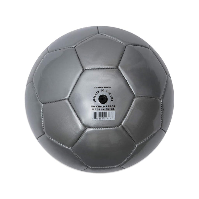 Champion Sports Extreme Series Size 4 Composite Soccer Ball (Silver)