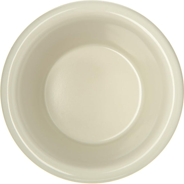 Carlisle FoodService Products Smooth Ramekin Sauce Cup for Restaurants, Cafeterias, And Fast Food, Plastic, 2 Ounces, Bone