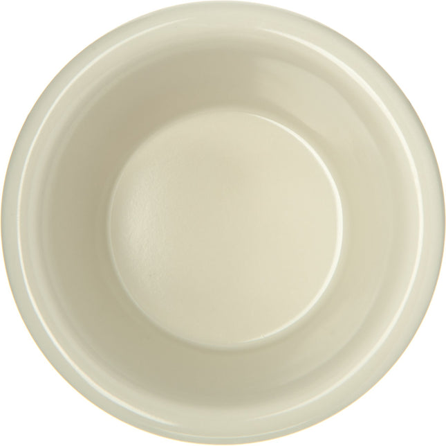 Carlisle FoodService Products Smooth Ramekin Sauce Cup for Restaurants, Cafeterias, And Fast Food, Plastic, 2 Ounces, Bone