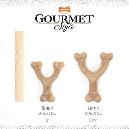 Nylabone Gourmet Style Strong Chew Wishbone Dog Toy Chicken Small/Regular (1 Count)