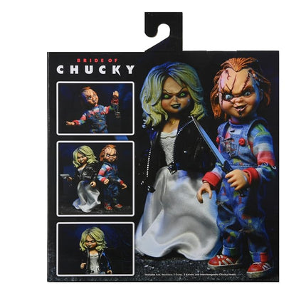NECA - Bride of Chucky Tiffany & Chucky 8 Clothed Action Figure 2Pk