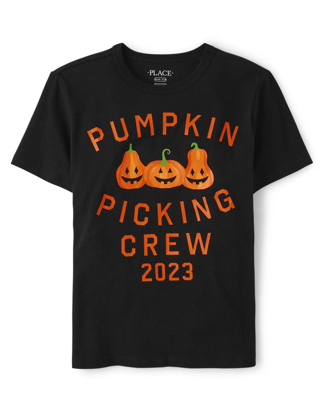 The Children's Place Kids' Short Sleeve Halloween 