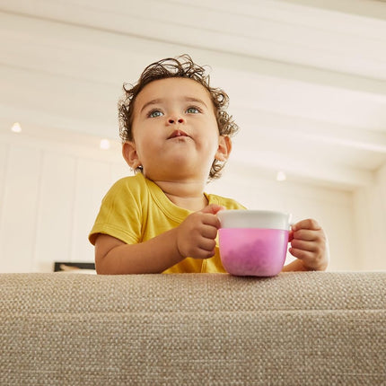 Munchkin® Snack™ Catcher Toddler Snack Cups, 2 Pack, Pink/Purple