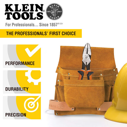 Klein 12098EINS Electrician's Insulated Combination Pliers, Multi-Colour