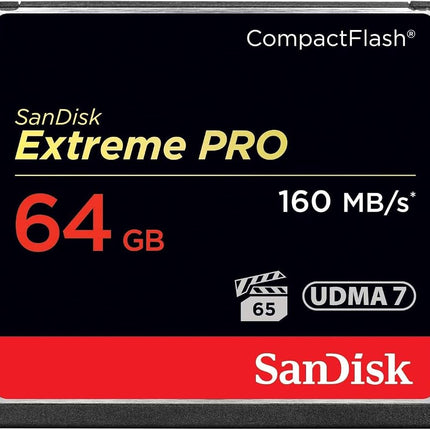 SanDisk Extreme Pro 64 GB 160 MB/s CompactFlash Me