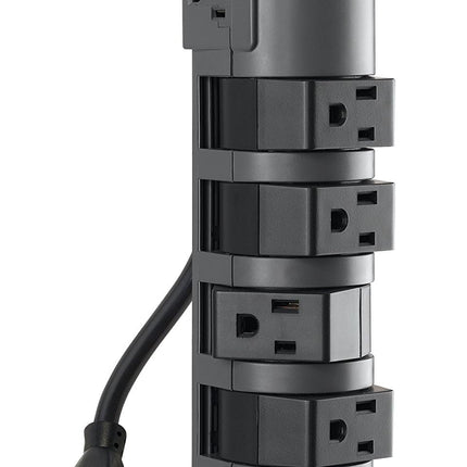 Pivot Plug Surge Protector, 8 Outlets, 6ft Cord