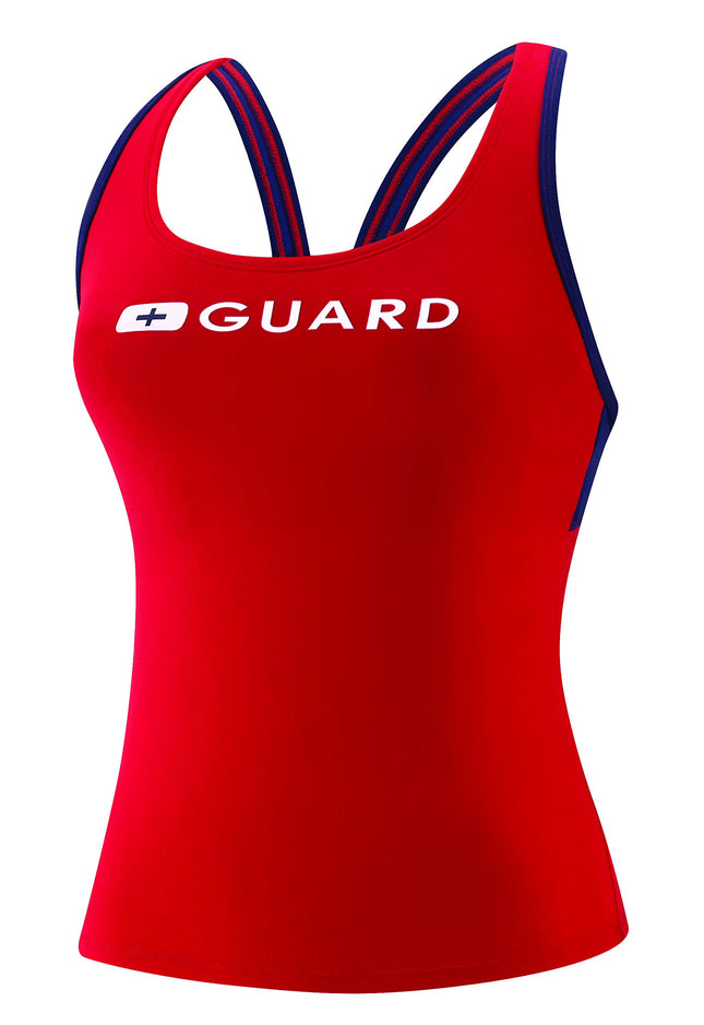 Speedo Women's Guard Swimsuit Tankini Top Enduranc