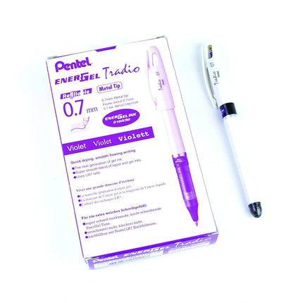 Pentel EnerGel Tradio Liquid Gel Rollerball Pen, 0