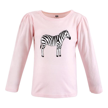 Hudson Baby Camisetas de manga larga unisex World para niñas, 18-24 meses, Girls World, 18-24 meses US