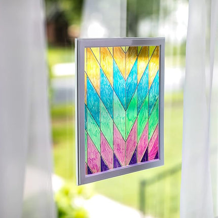 CRAYOLA Washable Window Markers - Assorted Colours (Pack of 8) | Can be Safely Drawn on Any Glass Surface from Mirrors to Car Windows | Ideal for Kids Aged 3+