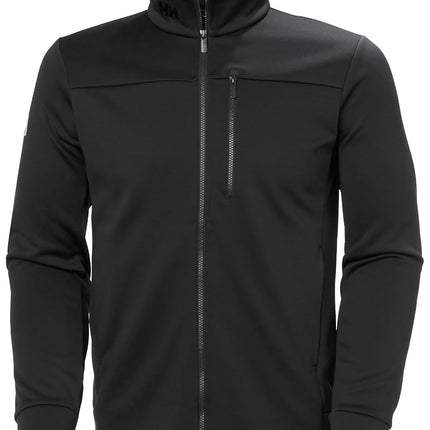 Helly Hansen Mens Crew Fleece Jacket, 2XL, Ebony