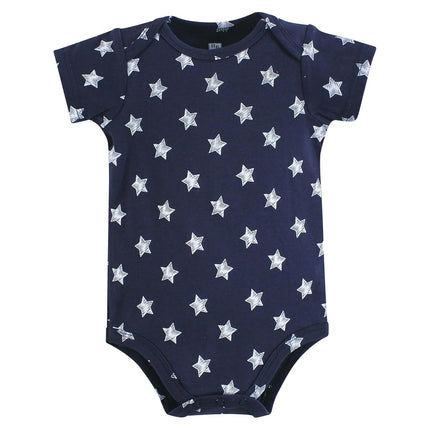 Hudson Baby Bodys de Algodón Unisex para Bebé, Pajarita "Mommy's Little Man", 18-24 Meses