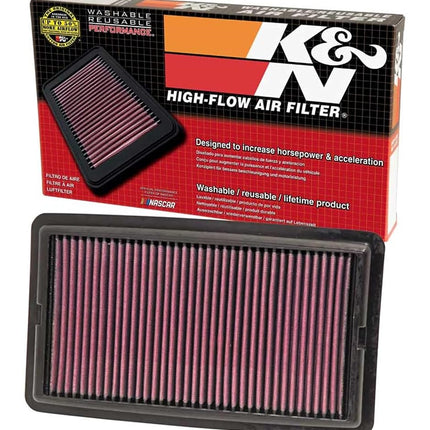 K&N Engine Air Filter: High Performance, Premium, Washable, Panel Filter: 2014-2015 (MDX), 33-5013