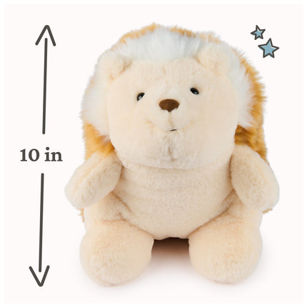 GUND Peluche Erizo de té, Animal de peluche de primera calidad para mayores de 1 año, Tan/Marrón, 25,4 cm