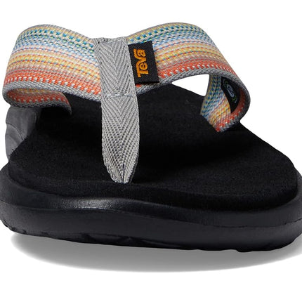 Teva Women's W Voya Flip Sandal, Antiguous Grey Multi, 4 UK