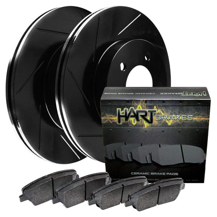 Hart Brakes Front Brakes and Rotors Kit |Front Bra