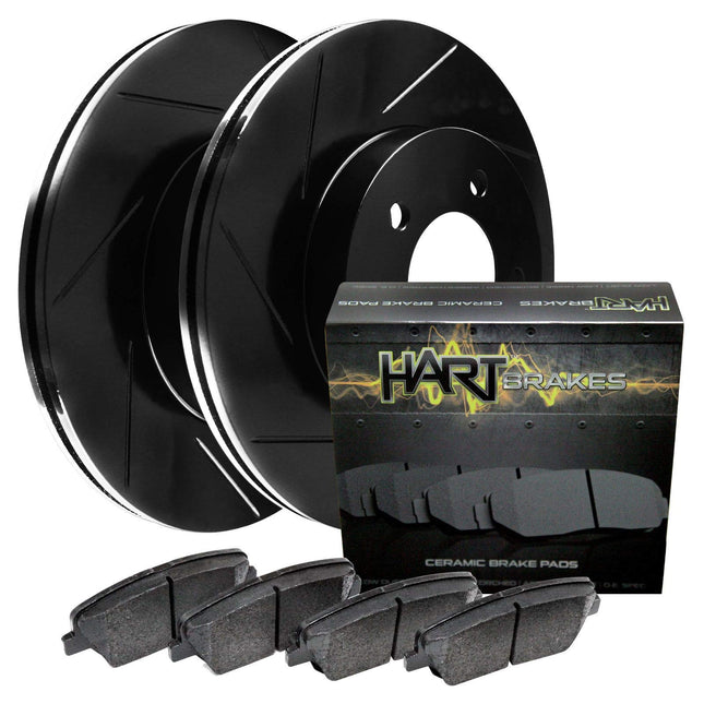 Hart Brakes Front Brakes and Rotors Kit |Front Bra