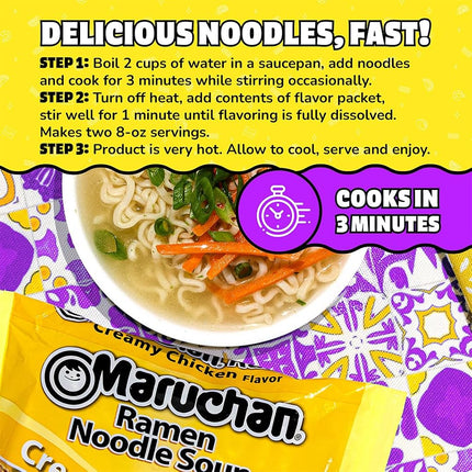 Maruchan Creamy Chicken Flavour Ramen Noodles 85 g