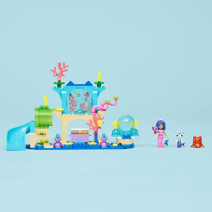 LEGO Gabby's Dollhouse Mermaid Gabby's Aquarium Adventure Toy - incl. a Gabby Mini Doll & MerCat Figure, plus Fun Accessories - Gift for 4+ Year Old Girls & Movie Fans - 11204