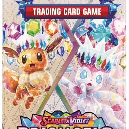 Lot de 6 boosters Évolutions prismatiques Pokémon JCC Écarlate et Violet 8.5