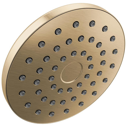 Delta PivotPro Brushed Gold Rain Showerhead, Singl