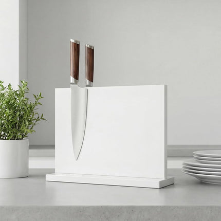 THMINS White Magnetic Knife Holder, Double-Sided M