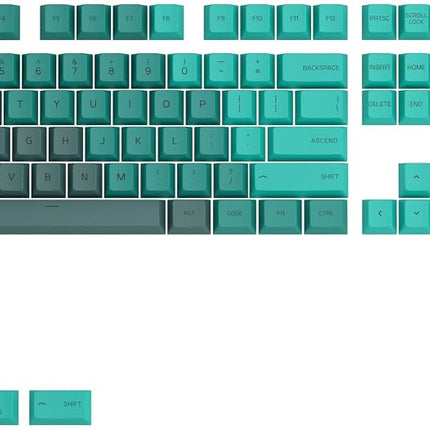 GLORIOUS GPBT Keycaps Cherry Profile (Rain Forest)