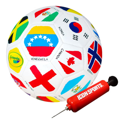 Crayola Official Soccer Ball - Unisex Kids - CRAY7