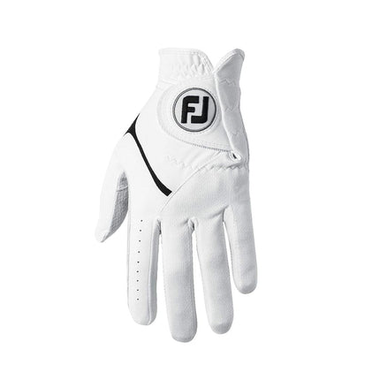 FootJoy Men's TropiCool Gloves, White, Cadet Medium/Large