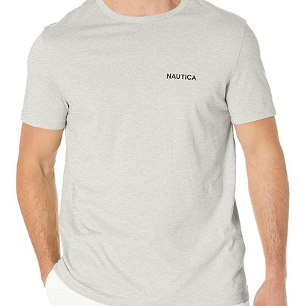 Nautica Men's Short Sleeve Solid Crew Neck T-Shirt