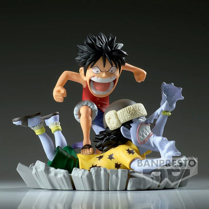 BANPRESTO ONE Piece World COLLECTABLE Figure Log Stories - Monkey D. Luffy VS Arlong
