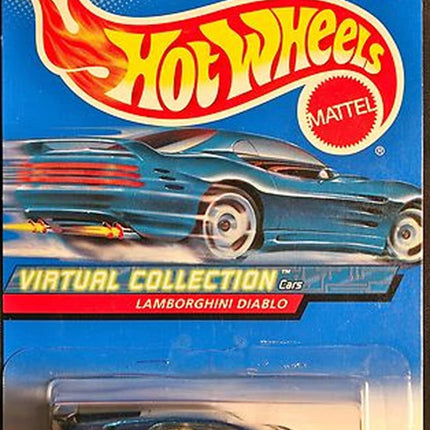 Hot Wheels Blue Lamborghini Diablo 2000 1:64 Scale