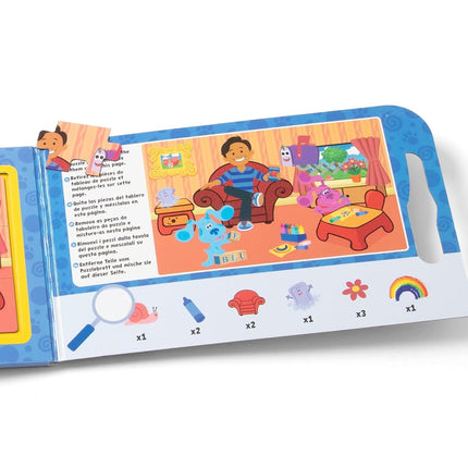 Melissa & Doug Blue's Clues & You! Take-Along Magnetic Jigsaw Puzzles, Multicolor, 33005