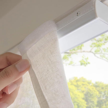 Chicology Roman Shades for Windows, Roman Window Shades, Roman Shades, Window Treatments, Window Shades for Home, Window Shade, 29" W X 64" H, Pacific White (Semi-Sheer/Light Filtering)
