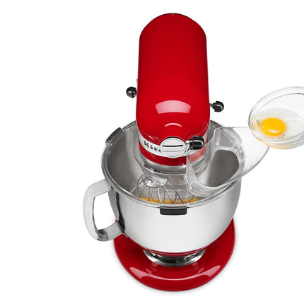 KitchenAid KSMTHPS Protector antisalpicaduras de batidora, acero inoxidable, transparente