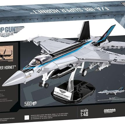 Cobi Top Gun F/A-18E Super Hornet Model Kit (560 Piece Set)