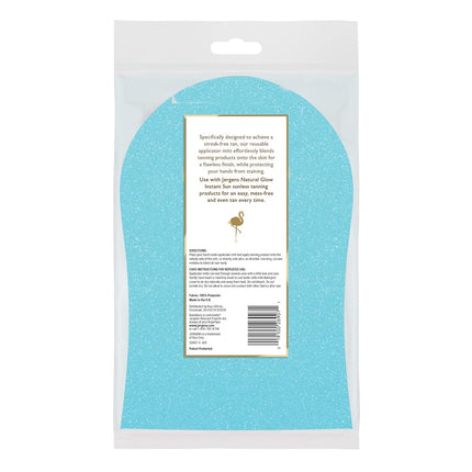 Jergens Natural Glow Body Applicator Mitt, Flawless, Streak-free Tanning Blender Glove, Reusable Tanning Mitt Protects Hands